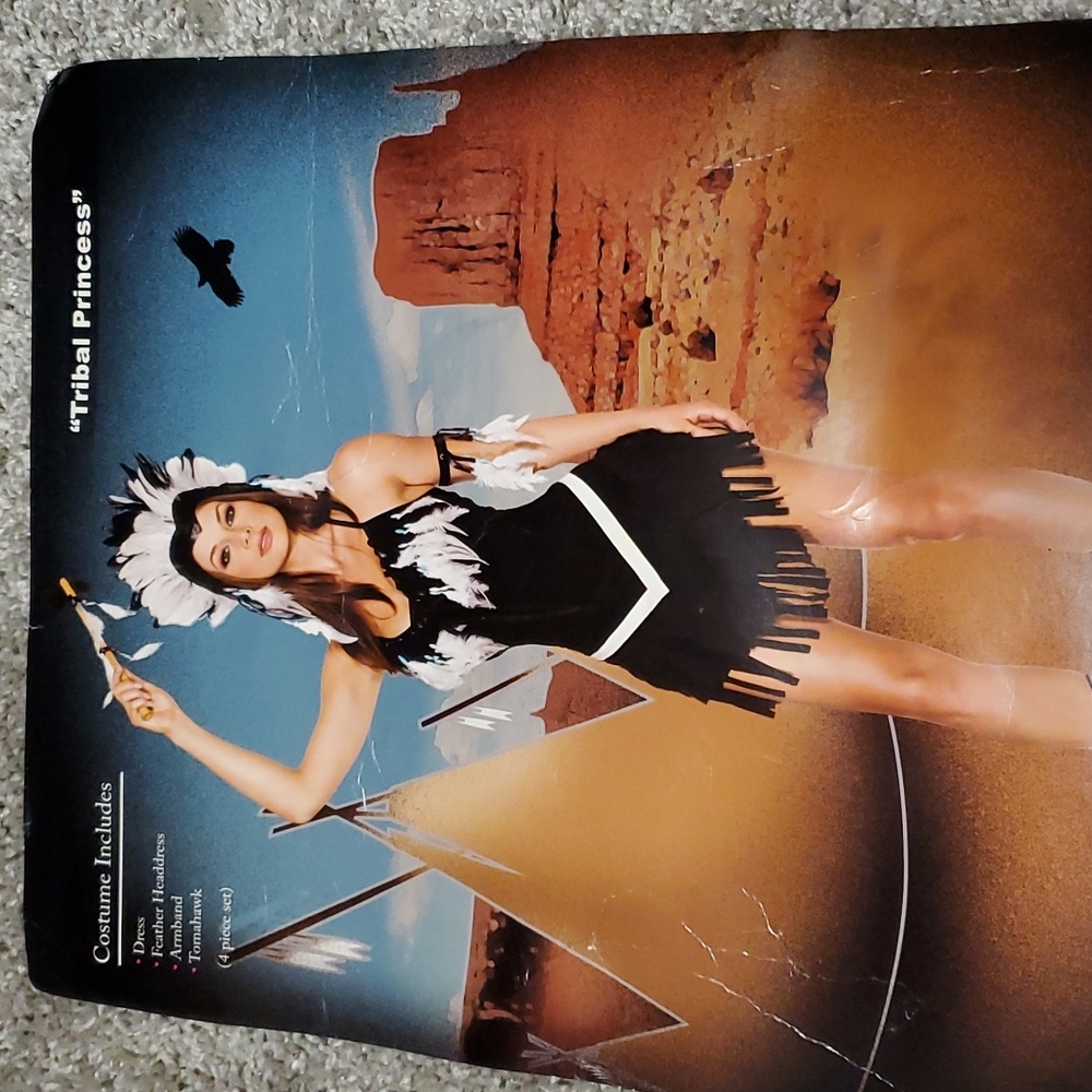 Tribal Princess costume  Halloween size M